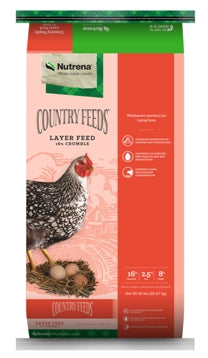 Nutrena Country Feeds Layer 16% Crumble #95172