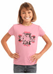 Rock and Roll Cowgirl's Girl's Knit T #G3T1605