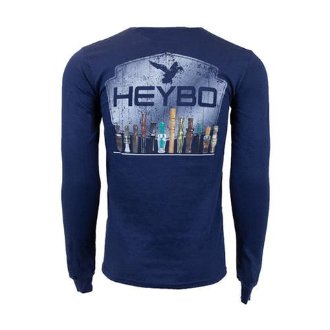 Heybo Duck Calls Long Sleeve T Shirt  #HEY2043