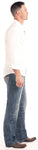 Rock and Roll Cowboy DBL Barrel Reflex Straight Leg Jeans  #M0S1059