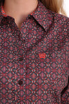 CINCH WOMEN'S PRINT BUTTON UP #MSW9164139