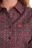 CINCH WOMEN'S PRINT BUTTON UP #MSW9164139