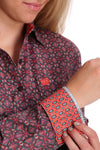 CINCH WOMEN'S PRINT BUTTON UP #MSW9164139