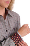 Cinch Ladies Button Down Shirt #MSW9164142