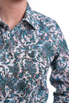 CINCH WOMEN'S Long Sleeve Print Snap Shirt #MSW9201010