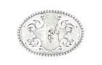 NOCONA MENS OVAL COWBOY PRAYER BUCKLE #3707259