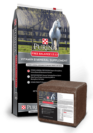 Purina Free Balance 12:12 Horse Mineral 25lb Bag #3002464-103