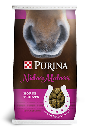 Purina Nicker Makers Horse Treats 3.5lb Bag #3003256-746
