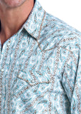 Rock N Roll Cowboy  Print Shirt #R0F5740