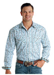 Rock N Roll Cowboy  Print Shirt #R0F5740