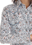 Rock & Roll Cowgirl Paisley Shirt #R4S9430