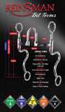 Circle Y Tack - Martha Josey O-Ring Combination Bit #0120-0000