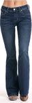 Rock & Roll Cowgirl Mid Rise Flare Leg Jean #W1F8710