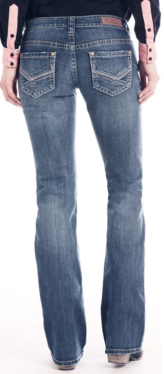 Rock and Roll Riding Bootcut Extra Stretch Jeans #W7-2519