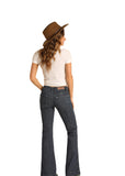 Rock & Roll Mid Rise Trouser Extra Stretch Jeans #W8M4139