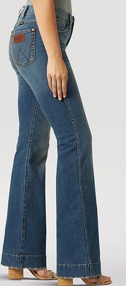 Wrangler Ladies High Waisted Trouser Jean #11MPESY – Mt Holly