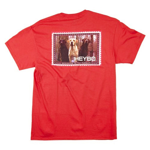 Heybo Neopolitan Deep Coral T-Shirt  #HEY1096