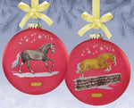 ORNAMENT BREYER 2021 GLASS Artist Signature #700825 Retired!