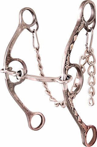 Bit Classic Equine Sherry Cervi SQ Lifesaver Long Gag Bit #BBIT2LSG30SI