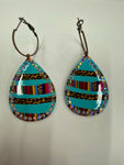 Earring Leopard Serape #ERLS