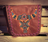 Delila Leather Crossbody #LEA08-503