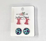 Earring Bunny Cheetah 2 Pack #SC9