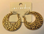 Earrings Leopard Hoop  #B6E2107