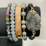 BRACELET SO PUT TOGETHER SET, CLOUDY DAY GREY #AB9386