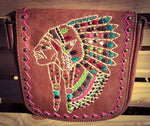 Delila Leather Crossbody #LEA08-503