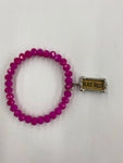 Bracelet Stretch Beaded w/Charm #BBC