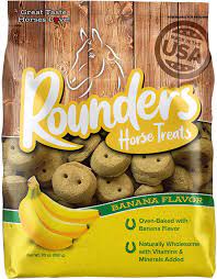 Rounders Horse Treats Banana 30OZ #006031