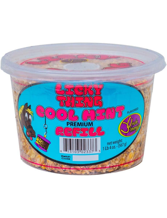 Uncle Jimmy's Licky Thing Horse Treat Cool Mint  #084046