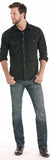 Rock and Roll Cowboy Revolver Slim Fit Straight Leg Reflex Jeans #M1R9270