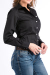 Cinch Ladies Black Rodeo Shirt #MSW9164027