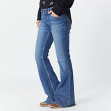 Wrangler Retro® Mae Flare Jean - Mid Rise - Desiree #09MWFAD