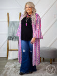 KIMONO VIOLET SUNSET #6550E
