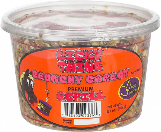 Uncle Jimmy's Licky Thing Horse Treat Crunchy Caramel #084045