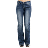 Rock and Roll Mid Rise Riding Jean Boot Cut #W7-7679