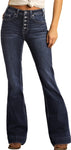 Rock and Roll High Rise Stretch Trouser Jeans #W8-7685