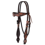 Circle Y VINTAGE SUNFLOWER BROWBAND HEADSTALL #X0210-1001